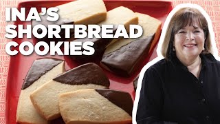 Ina Gartens Shortbread Cookies  Barefoot Contessa  Food Network [upl. by Hay]