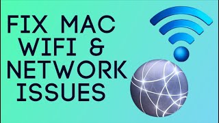 How to Fix WiFi amp Network Problems macOS [upl. by Annayar]