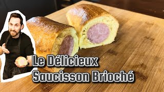 LE DÉLICIEUX SAUCISSON BRIOCHÉ ♥️ [upl. by Saerdna]