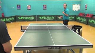 How to Play Table Tennis Returning Serve [upl. by Upshaw]