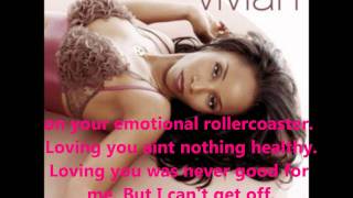 Vivian Green  Emotional Rollercoaster W Lyrics [upl. by Etteiluj]