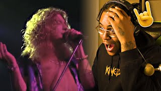 OMG WOW  Rap Fan Reacts To Led Zeppelin  Stairway to Heaven Live [upl. by Camella]