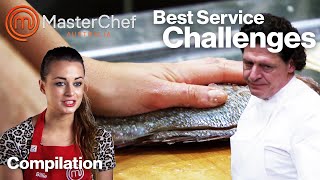 Best Service Challenges  MasterChef Australia  MasterChef Australia [upl. by Rutherford]