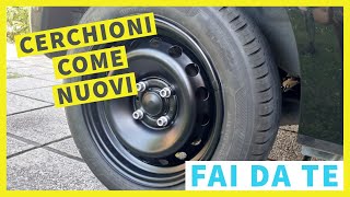 Come verniciare un cerchione auto [upl. by Novj781]