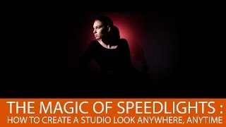 The Magic Of Speedlights How To Create a Studio Look with Gary Fong [upl. by Nohsad]