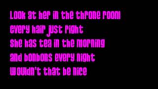 Barbie movie song I wish I had her life lyrics on screen [upl. by Eidnar]