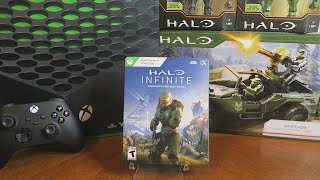 Halo Infinite Steelbook Unboxing [upl. by Stauffer]