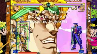 Jojos Bizarre Adventure The World Time Stop Sound Effect [upl. by Leirbma]