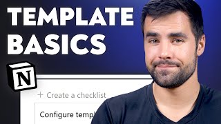 Notion Basics How to Use Template Blocks and Database Templates [upl. by Fisuoy64]