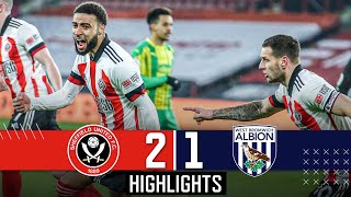 Sheffield United 21 West Brom  EPL Premier League Highlights  BOGLE amp SHARP DOWN BAGGIES 🔥 [upl. by Nyrrek]