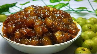 আমলকির টক ঝাল মিষ্টি আচার  Amla Pickle  Amloki Achar Recipe  Gooseberry Pickle Recipe [upl. by Eanad]