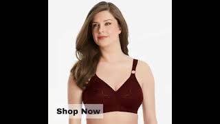 Ladies Full Coverage Comfortable Cotton NonPadded Bra [upl. by Kayley]