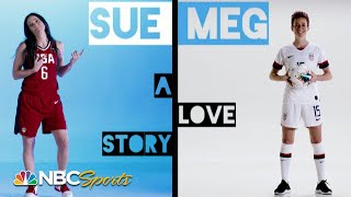 Sue Bird and Megan Rapinoes Olympic love story  NBC Sports [upl. by Alat405]