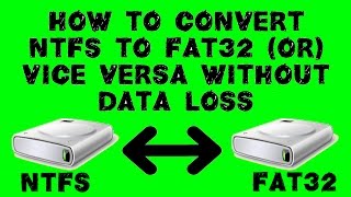 How to convert NTFS to FAT32 or FAT32 to NTFS without data loss uisng AOMEI partition Assistant [upl. by Catharina692]