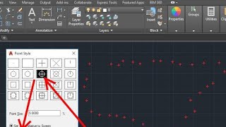 How To Draw Point amp Change Point Style in AUTOCAD 2021  Civil Talk [upl. by Henricks]