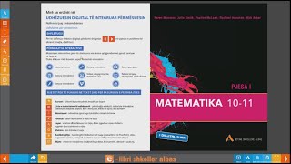 Libri Digjital  Matematika 10  11 Pjesa e parë [upl. by Nwahsit556]