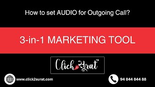 How to create amp set audio ３𝒊𝒏１ Marketing Tool [upl. by Varick79]