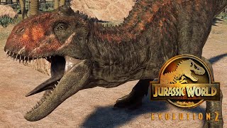 Carnotaurus vs Ceratosaurus Baryonyx Majungasaurus amp Metriacanthosaurus  JWE 2 4K 60FPS [upl. by Johnsson]