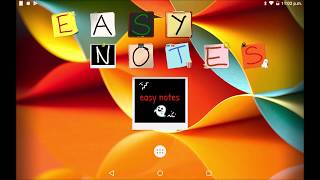 Another Note Widget Simple notes for Android [upl. by Morrie468]