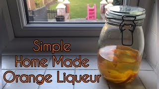 How To Make ORANGE LIQUEUR Like COINTREAU [upl. by Ainerol377]