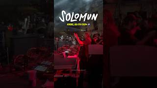 When Solomun in Athens 😎 28092024 🇬🇷techno edm solomun athens hellas greece [upl. by Hoeve14]