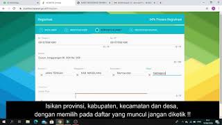 Tutorial Registrasi Sicantik [upl. by Trstram972]