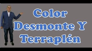 Color Desmonte Y Terraplén [upl. by Monti161]