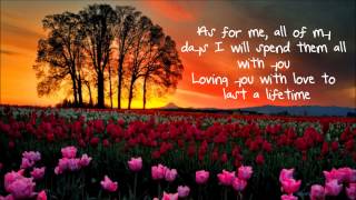 Jose Mari Chan  A Love to Last a Lifetime Lyrics [upl. by Anurag]