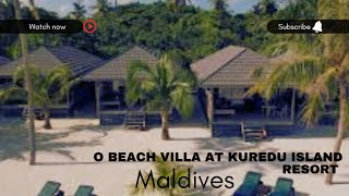 Escape to ParadiseDiscover the OBeach Villa Your Private Retreat at Kuredu Resort in the Maldives [upl. by Rolyat903]