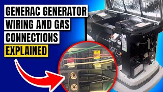 GENERAC Generator Wiring and Gas Connections EXPLAINED by an Expert [upl. by Arriec26]