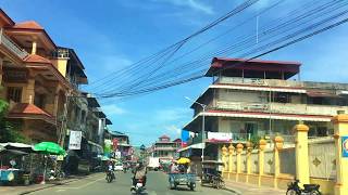 Kampong Chhnang Provincial Town ǀ Domestic Travel and Tour ǀ Cambodia [upl. by Ratib727]