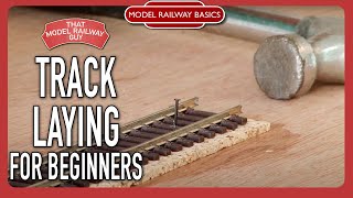 Track Laying For Beginners  Model Railway Basics Episode 2 [upl. by Colin]