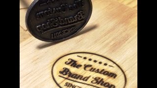 Using your Custom Branding Iron [upl. by Vedi]