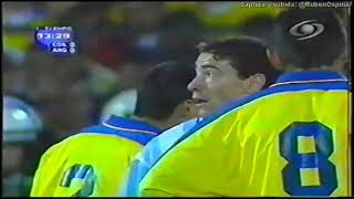 Colombia vs Argentina  Eliminatorias Corea amp Japón 2002 [upl. by Rehteh]