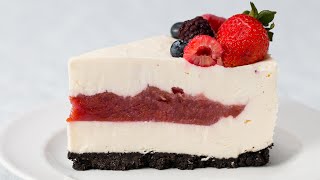 Cherry PieFilled Cheesecake [upl. by Lleral]