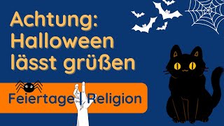 Halloween 🦇🦇🦇 einfach und schnell erklärt [upl. by Strickler414]