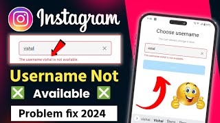 How to fix instagram the username is not available problem solution  Instagram username problem [upl. by Hsaniva]