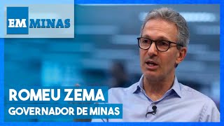 ROMEU ZEMA GOVERNADOR DE MINAS  EM MINAS [upl. by Yelats]