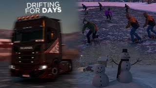 ETS2 Winterland Official Snow Details amp Features [upl. by Enilrahc]