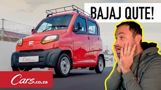 Bajaj Qute Review  Indepth test drive of South Africa’s cheapest “car” [upl. by Gaelan]