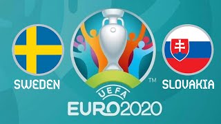 SWEDEN vs SLOVAKIA ᴴᴰ 18062021  UEFA EURO 2020  Matchday 2 Group E  PES 2021 🇸🇪 🏆 🇸🇰 [upl. by Dana]