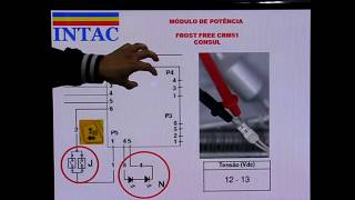 PLACA FROSTFREE  TESTES E LEITURA DO DIAGRAMA ELÉTRICO [upl. by Franky]