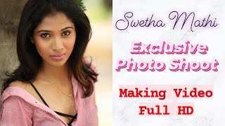 Swetha Mathi l Exclusive Photo Shoot Making Video Full HD  Ragalahari [upl. by Viehmann]