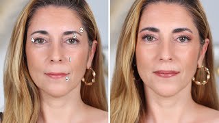 5 ASTUCES MAQUILLAGE FACILES POUR AMÉLIORER VOTRE MAKEUP DE TOUS LES JOURS  40 ANS ET [upl. by Sessylu85]