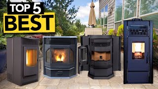 TOP 5 Best Pellet Stove  2024 Buyers Guide [upl. by Eilyak]