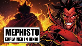 Mephisto Explained In Hindi  Marvel Comics [upl. by Aholla]