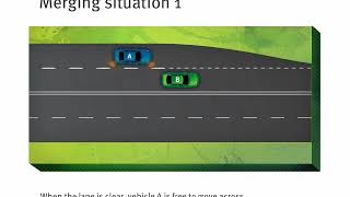 Queensland Road Rules – merging [upl. by Wilfreda823]