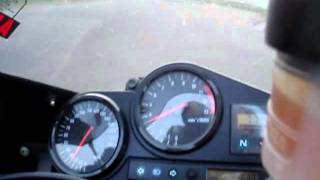 Honda 1998 CBR900RR FireBlade Private Track Acceleration [upl. by Mundt]