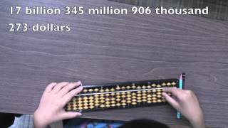 Amazing abacus addition by Japanese girl age 7 [upl. by Arem234]