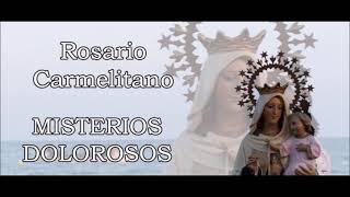 Misterios Dolorosos Rezo del Rosario Carmelitano [upl. by Cliffes]